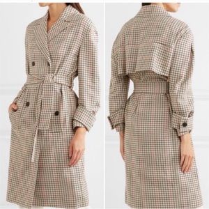 New Maje belted trench coat, brand new, Size 40